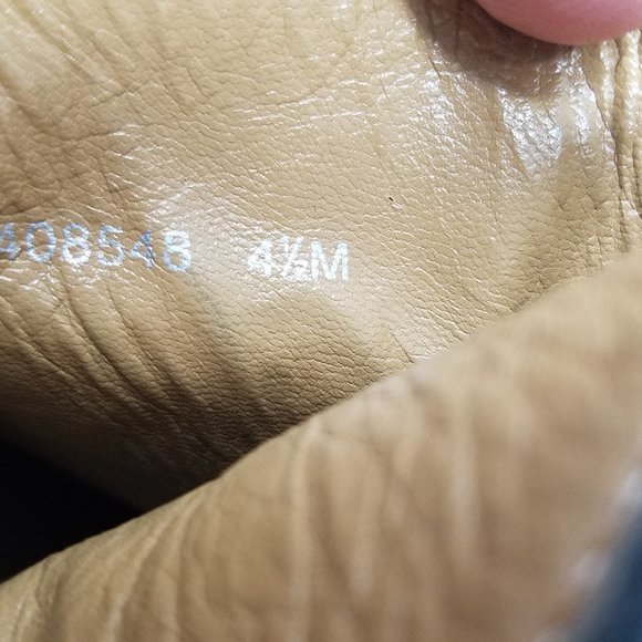 Stuart Weitzman shoes green/brown suede buckle panel ankle booties 4.5M - Picture 10 of 12